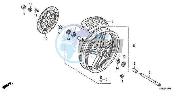 FRONT WHEEL