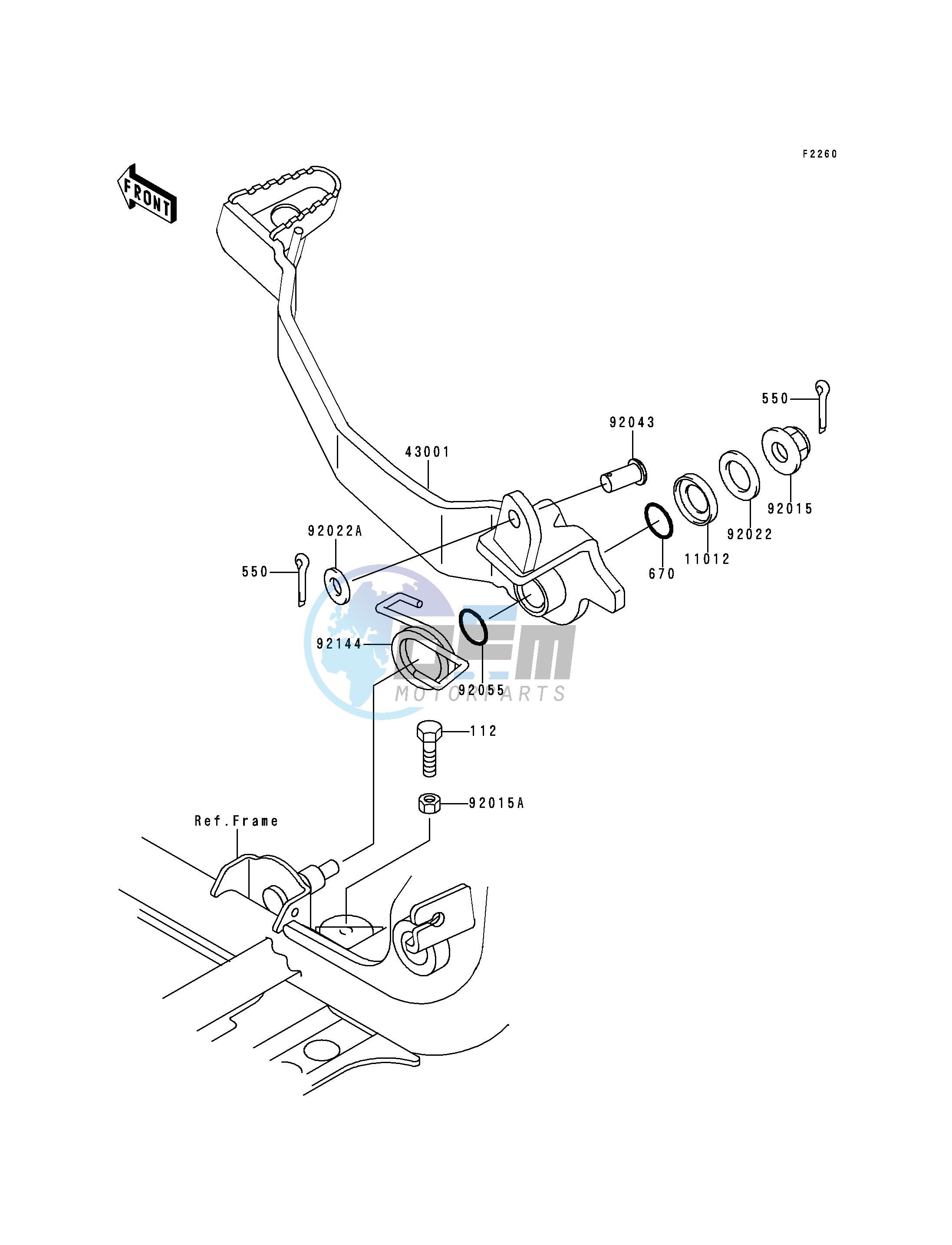 BRAKE PEDAL