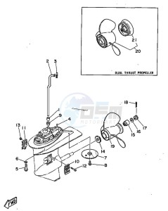 25N drawing LOWER-CASING-x-DRIVE