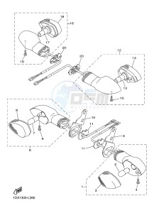 WR450F (1DX1 1DX2) drawing FLASHER LIGHT