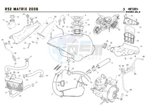 RS2-50-MATRIX-BLUE drawing HOSE CONNEXIONS TANKS