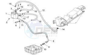 Griso S.E. 1200 8V drawing Blow-by system