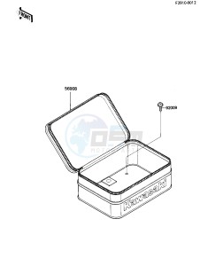 KL 600 A [KL600] (A1) [KL600] drawing TOOL CASE