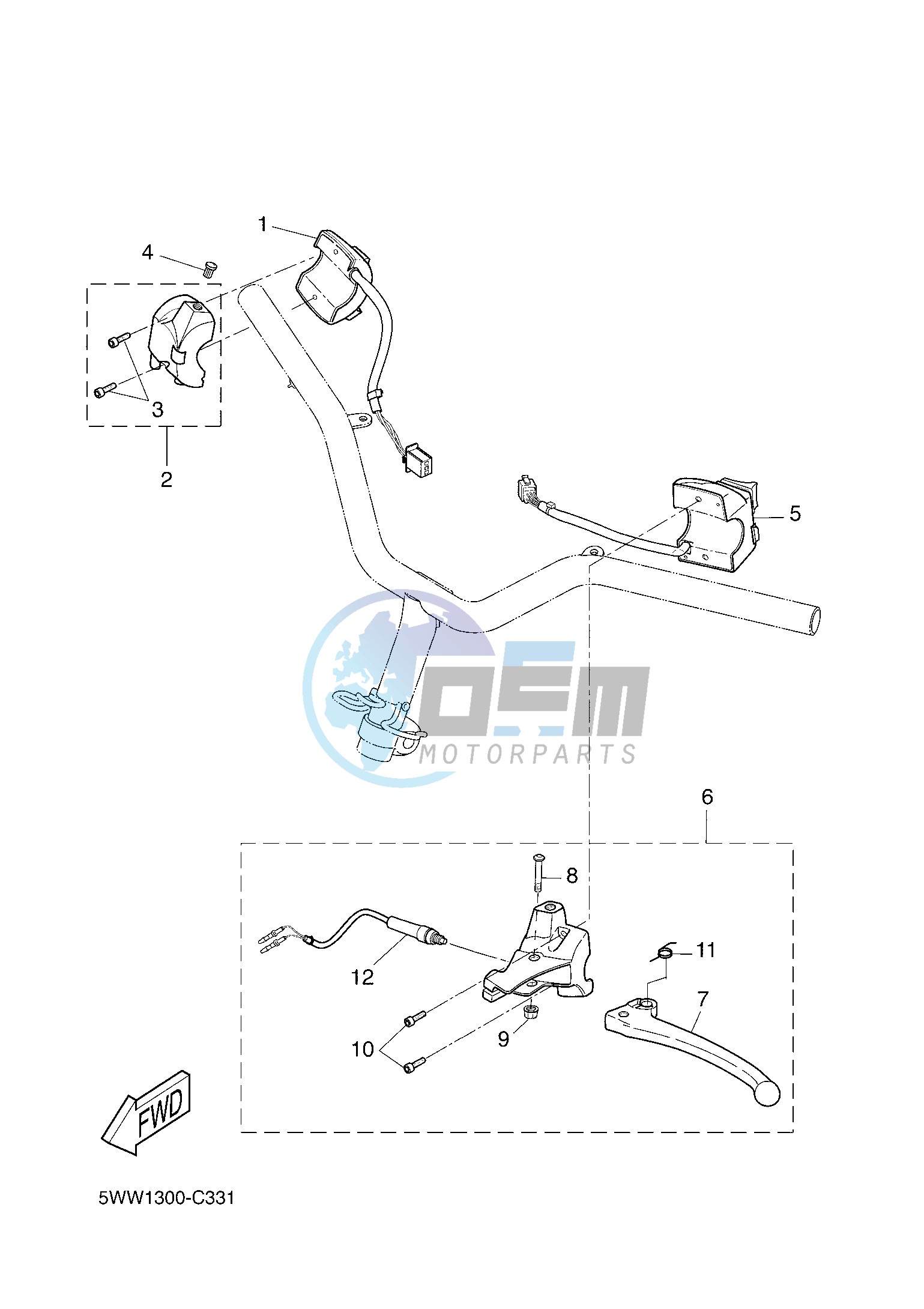 HANDLE SWITCH & LEVER