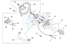 Area 51 50 drawing Flywheel - Water pump