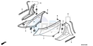 GL18009 NZ / AB NAV - (NZ / AB NAV) drawing SIDE COVER