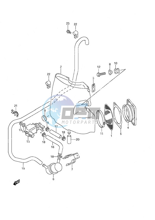 Silencer (S/N 681339 to 68XXXX)