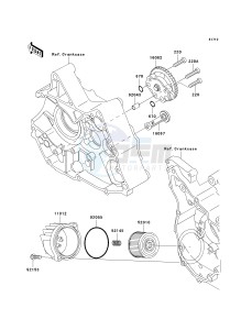 AN 112 D (D6F-D7F) D7F drawing OIL PUMP