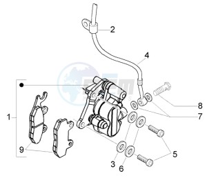 Liberty 200 Leader RST drawing Disc brake caliper