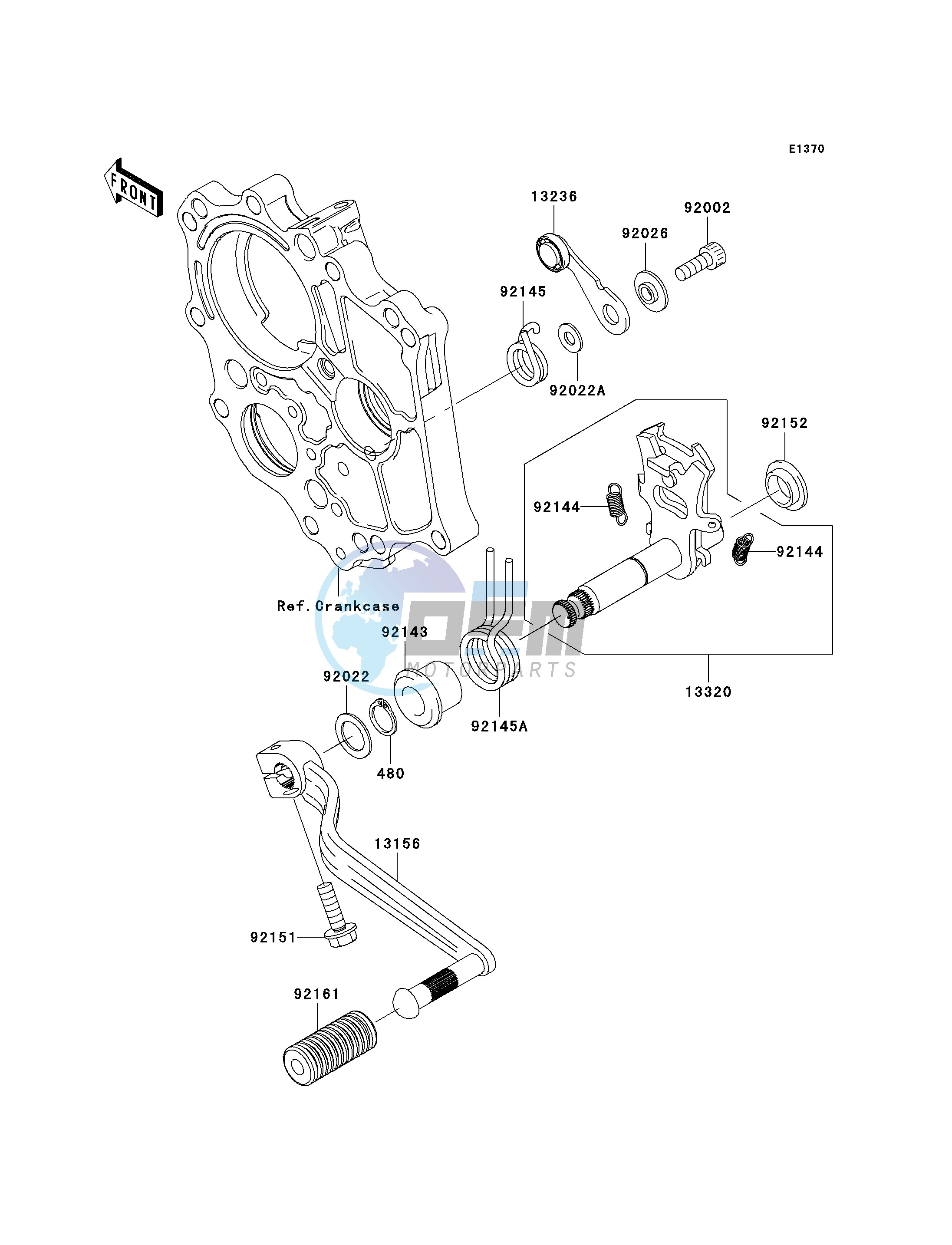 GEAR CHANGE MECHANISM