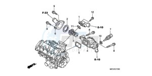 CB600FA9 Australia - (U / ABS) drawing THERMOSTAT