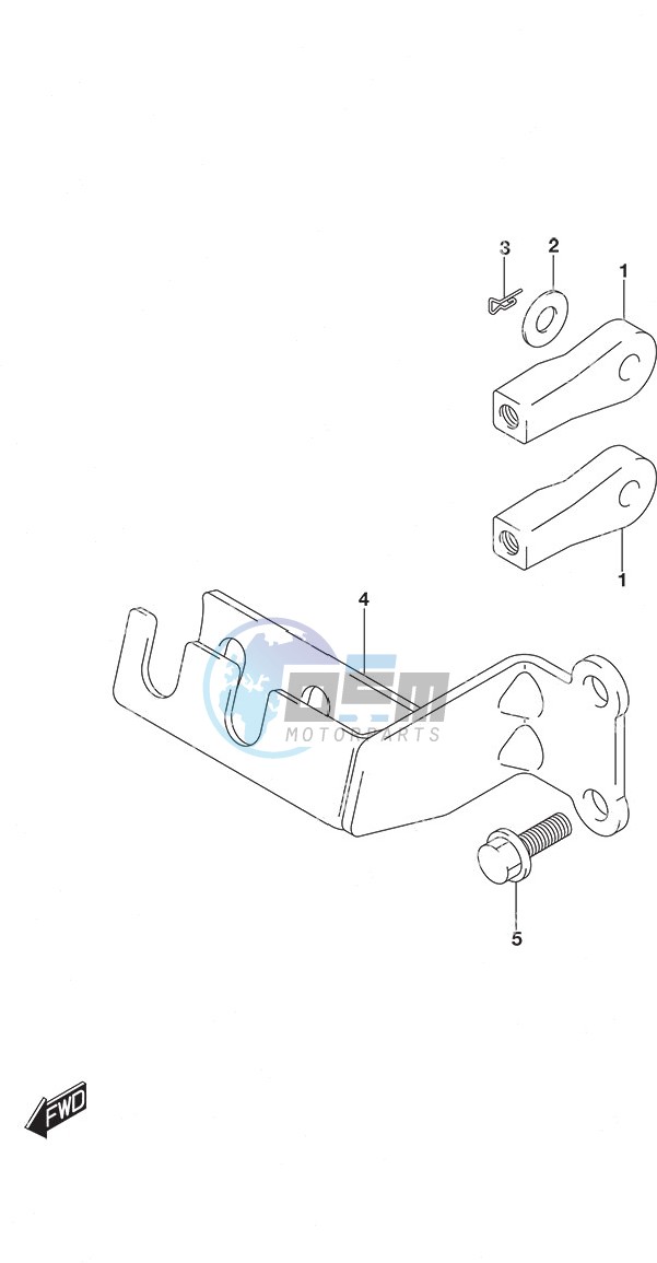 Remcon Cable Holder w/Remote Control