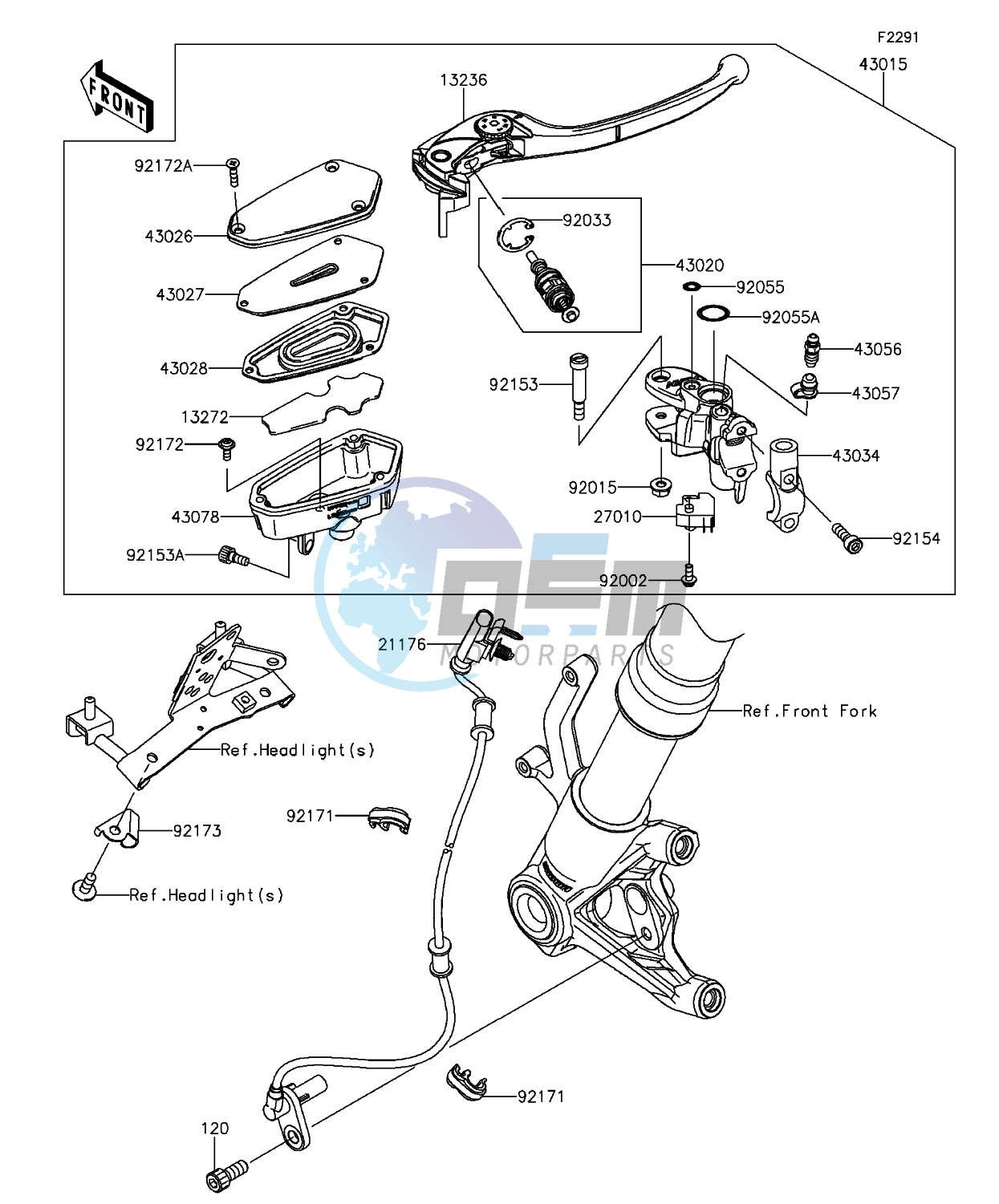 Front Master Cylinder