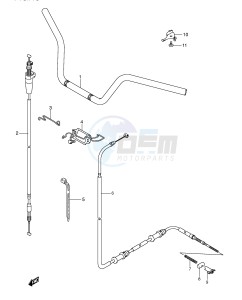 LT-A700X (E28-E33) drawing HANDLE BAR