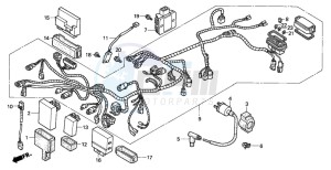 TRX450FE drawing WIRE HARNESS (TRX450FE)