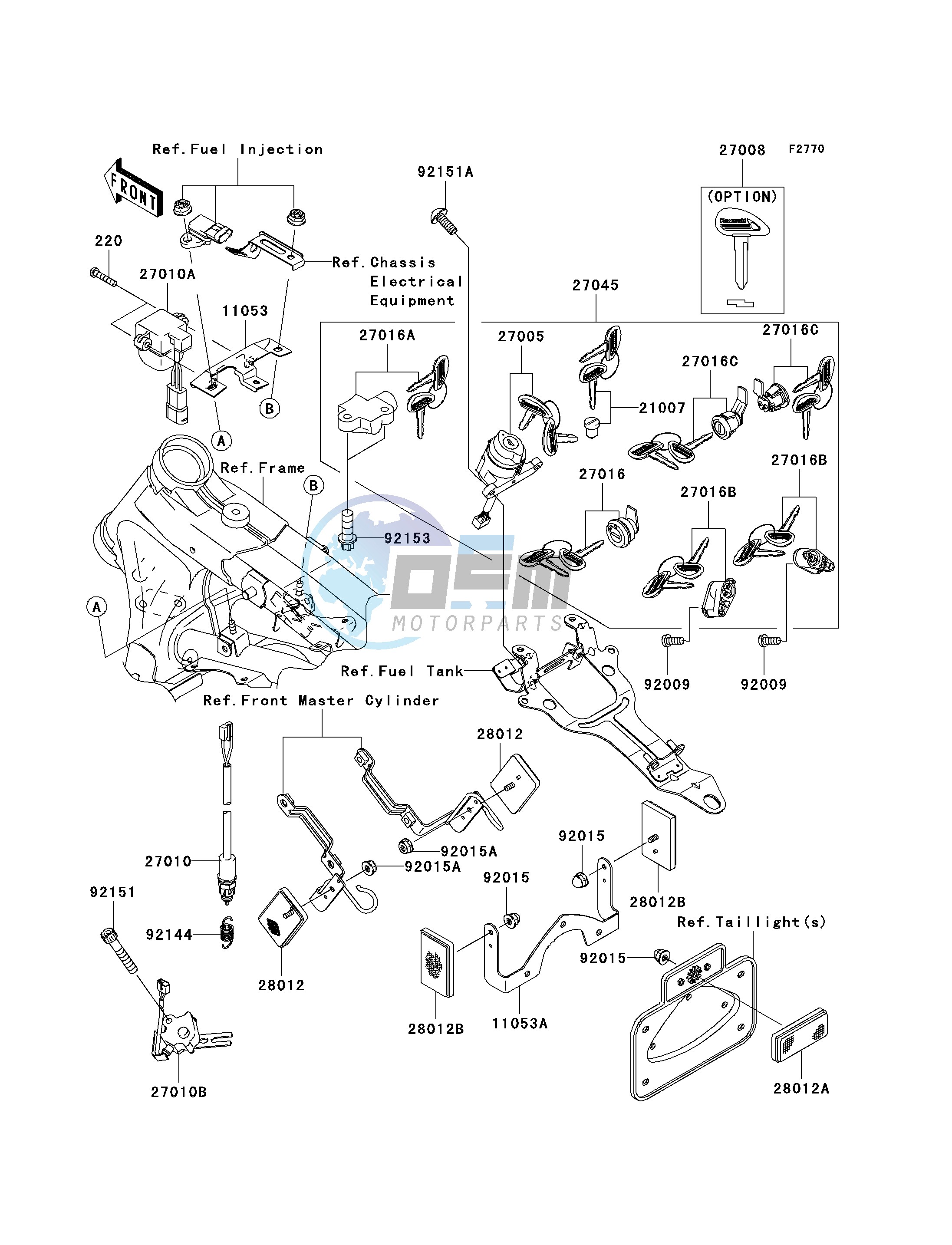 IGNITION SWITCH_LOCKS_REFLECTORS