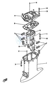 25J drawing UPPER-CASING