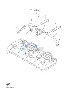 YZF-R6 600 R6 (2CXA) drawing AIR INDUCTION SYSTEM