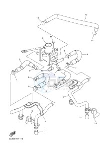 XJR1300C XJR 1300 (2PN1) drawing AIR INDUCTION SYSTEM