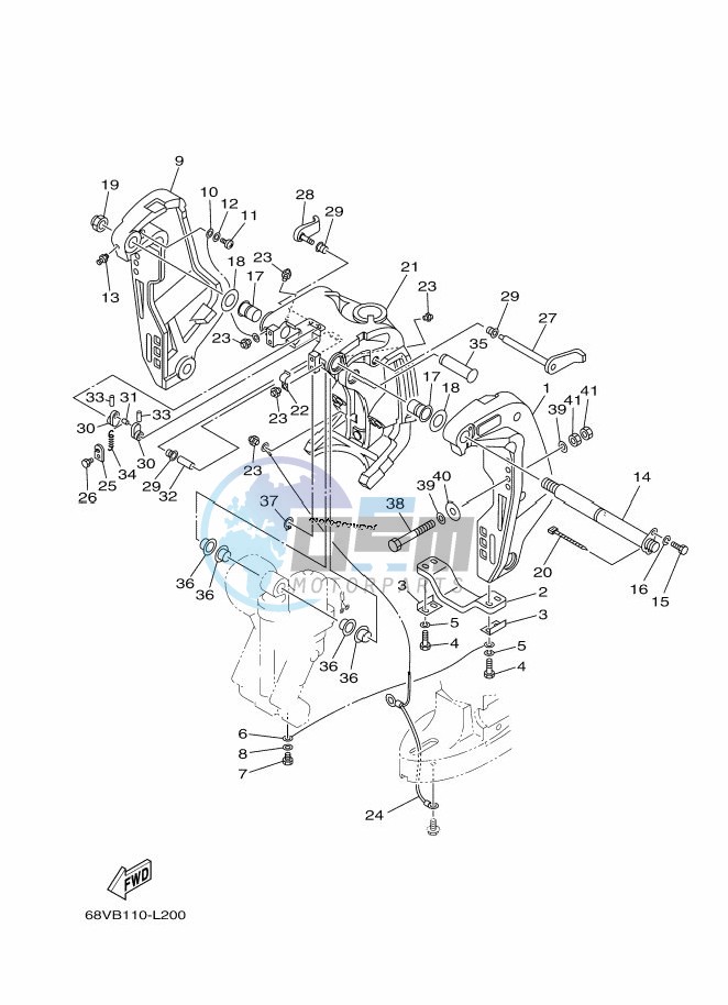 FRONT-FAIRING-BRACKET