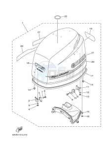 FL115AET1X drawing FAIRING-UPPER