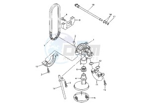 YZF R6 600 drawing OIL PUMP