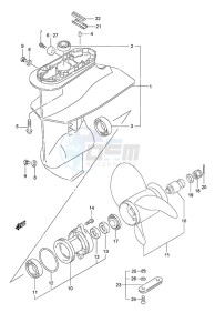 DF 9.9A drawing Gear Case