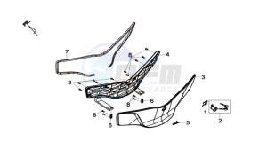 MAXSYM 600I ABS drawing COWLING