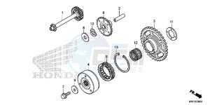 CBR1000RAH 2ED - (2ED) drawing STARTING CLUTCH