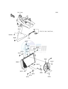 Z800 ZR800ADS FR GB XX (EU ME A(FRICA) drawing Radiator