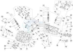 RSV4 1000 Racing Factory L.E. (EMEA) (EU, GB) drawing Cylinder head - valves