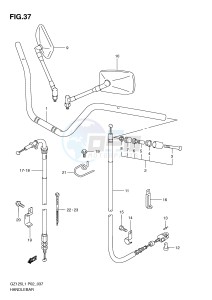 GZ125 (P02) drawing HANDLEBAR