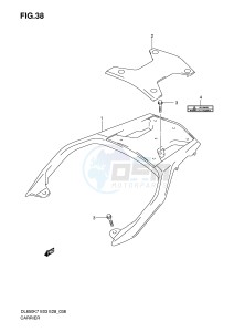 DL650 (E3-E28) V-Strom drawing CARRIER