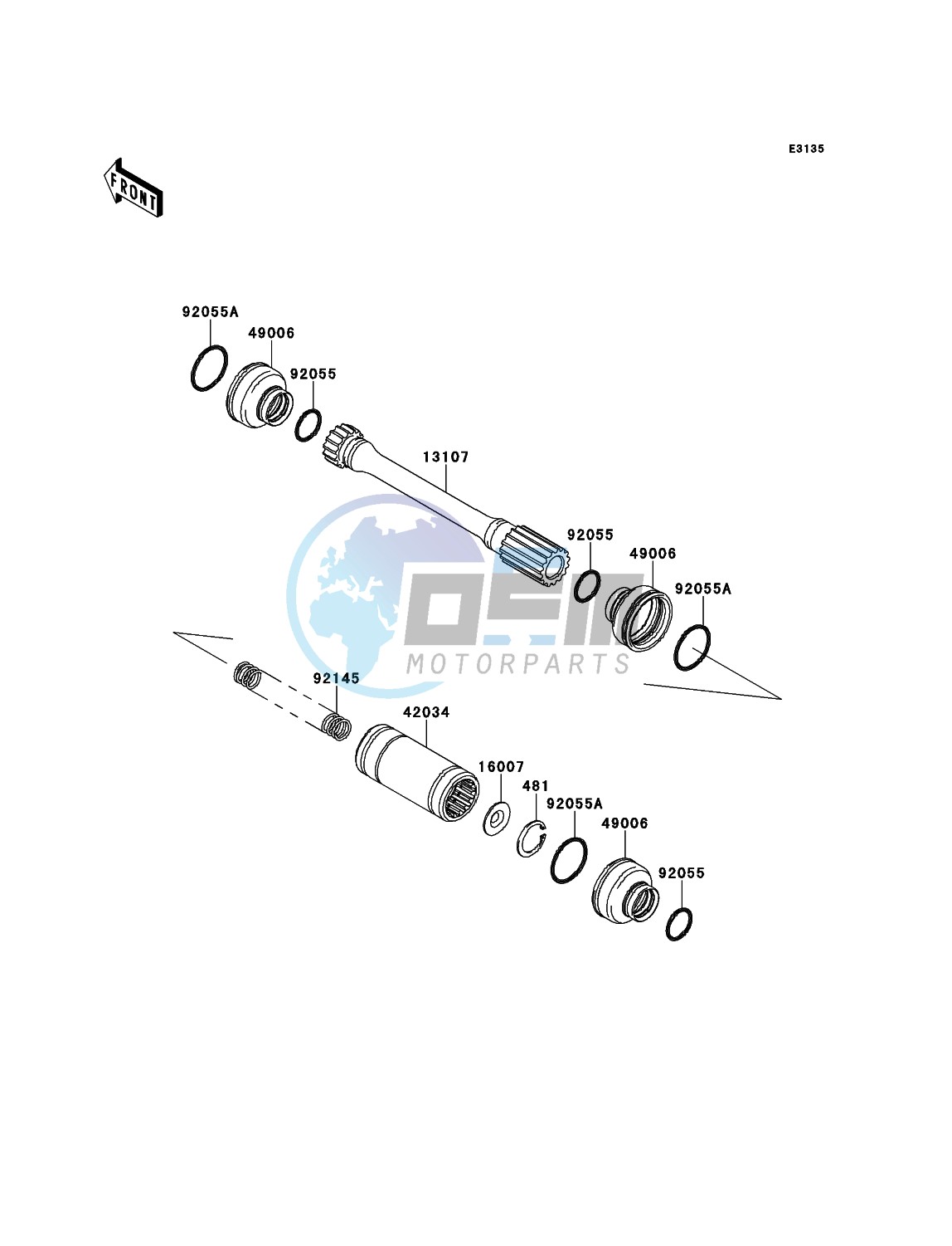 Drive Shaft-Propeller