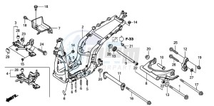 SH300 drawing FRAME BODY