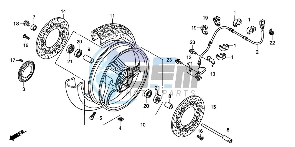 FRONT WHEEL