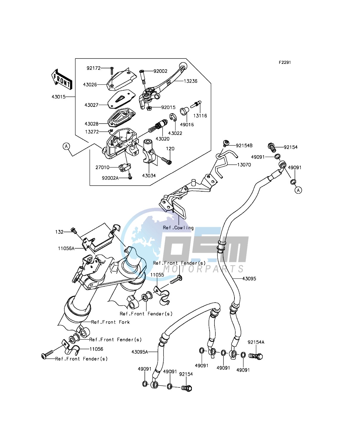 Front Master Cylinder