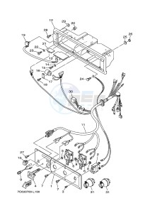 EF6600/E 357 (7C62 7C63 7C63 7C68) drawing CONTROL BOX 2