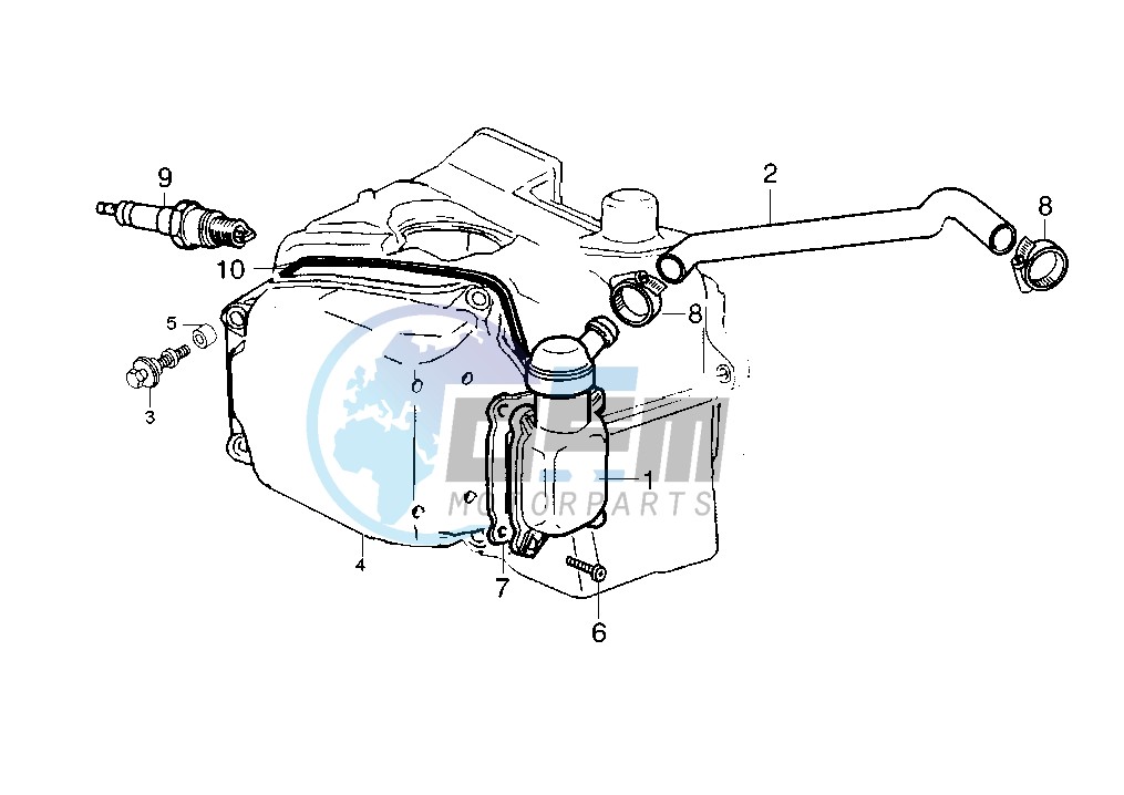 Cylinder head cover