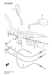 GSX-S 1000 drawing HANDLEBAR