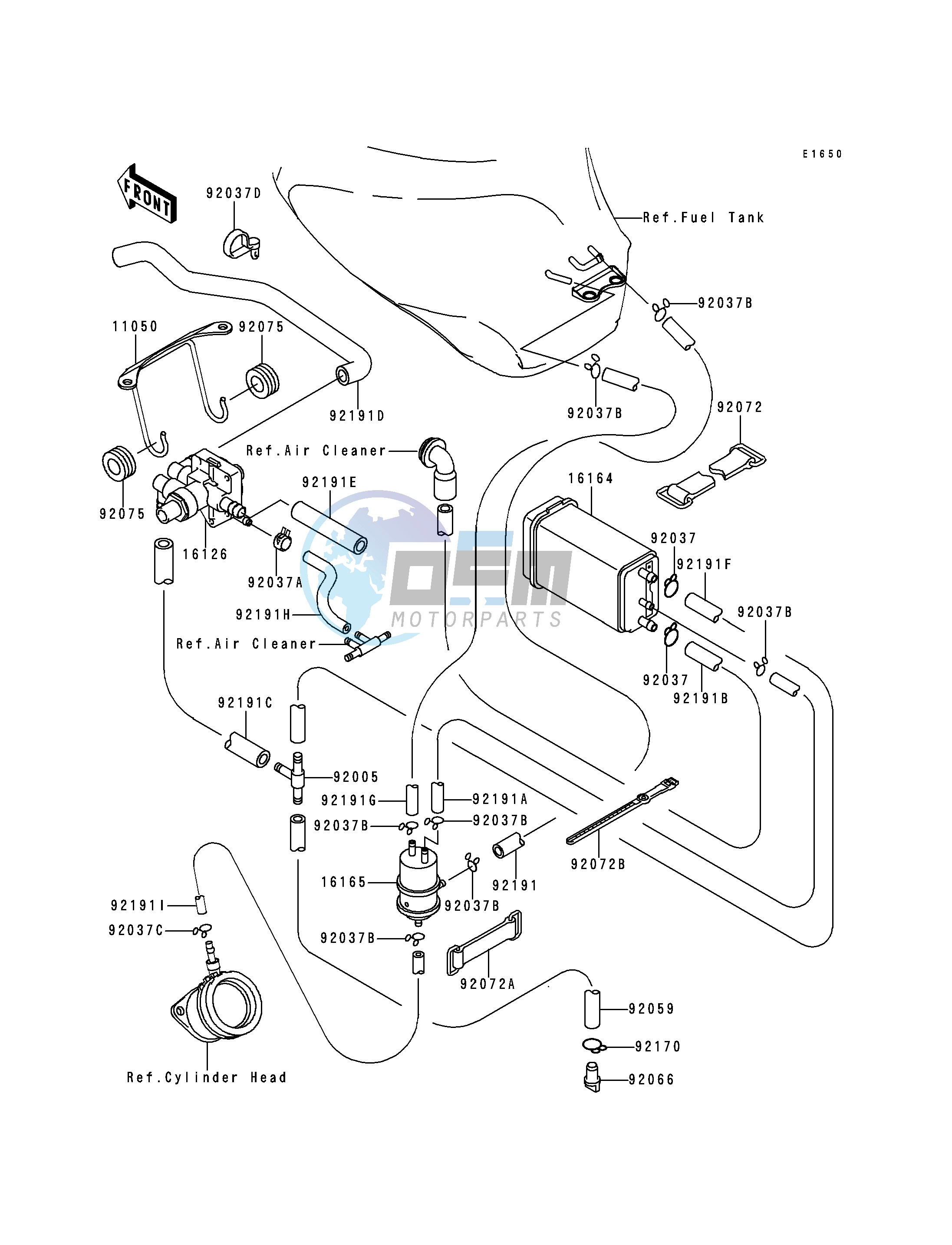 FUEL EVAPORATIVE SYSTEM