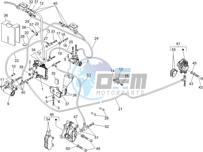 Brakes pipes - Calipers