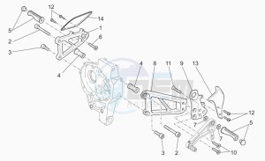 MGS-01 1200 Corsa Corsa drawing Foot rests