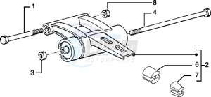 NRG 50 MC3 drawing Swinging arm