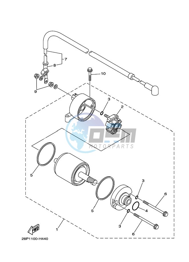 STARTING MOTOR