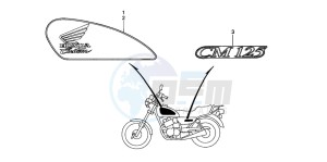 CM125C drawing STRIPE