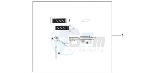 XL1000VA9 UK - (E / ABS MKH) drawing GRIP HEATER(12A)