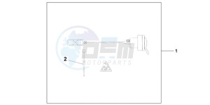 XL1000V9 Ireland - (EK) drawing 12V DC SOCKET