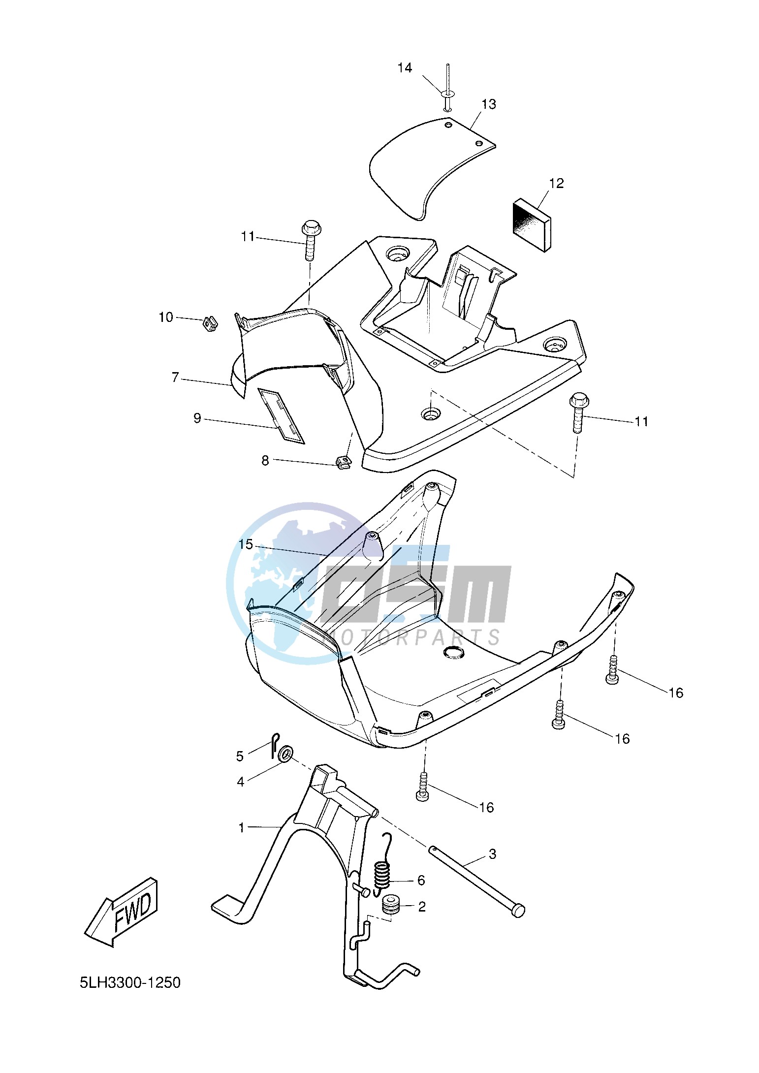 STAND & FOOTREST