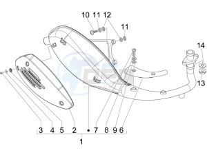 S 150 4T USA drawing Silencer